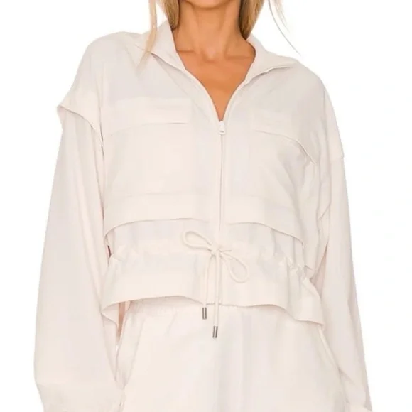 ALO Yoga | Jackets & Coats | Alo Yoga Ready Set Jacket Ivory